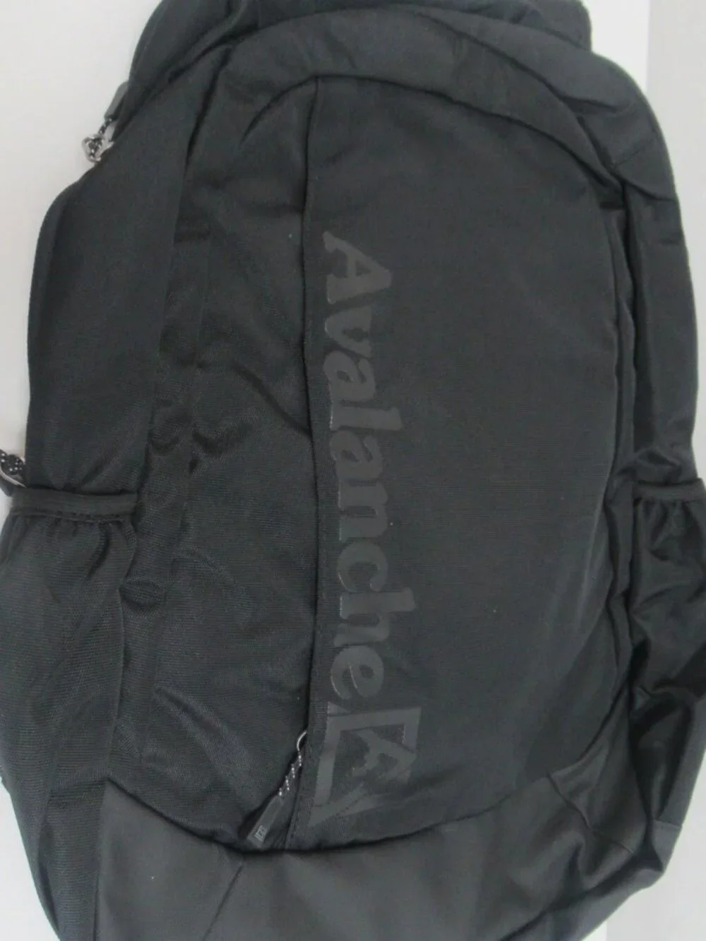NWT Avalanche Outdoor Supply Company Black Canvas Riley Backpack